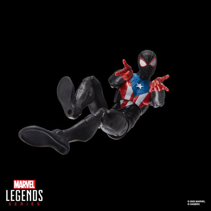 Spider-Man Marvel Legends Series Gamerverse Miles Morales Boricua Suit, 2 Video Game-Inspired Collectible 6 Inch Action Figure