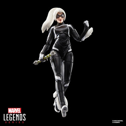 Spider-Man Marvel Legends Series Gamerverse Black Cat Felicia Hardy, 2 Video Game-Inspired Collectible 6 Inch Action Figure