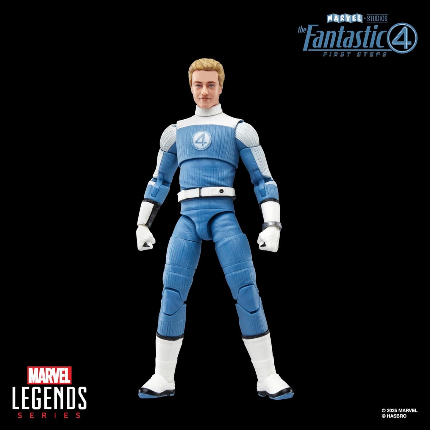 Marvel Legends Series Johnny Storm, The Fantastic Four: First Steps Movie Collectible 6 Inch Action Figure