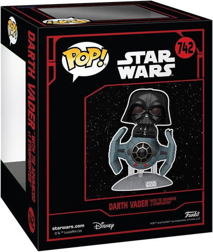 Pop! Rides Deluxe: Star Wars Darkside - TIE Advanced X1 with Darth Vader
