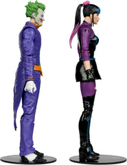 McFarlane Toys - DC Multiverse The Joker & Punchline 7" Action Figure 2pk