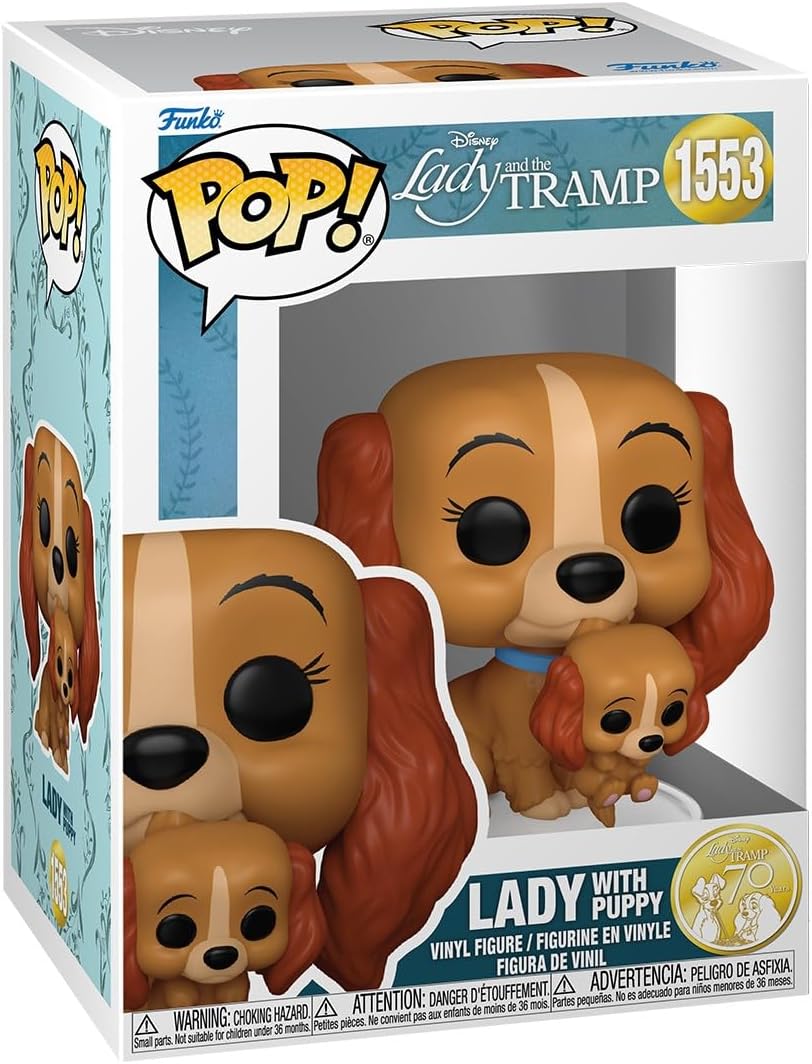 Pop! Disney: Lady and The Tramp - Lady with Puppy