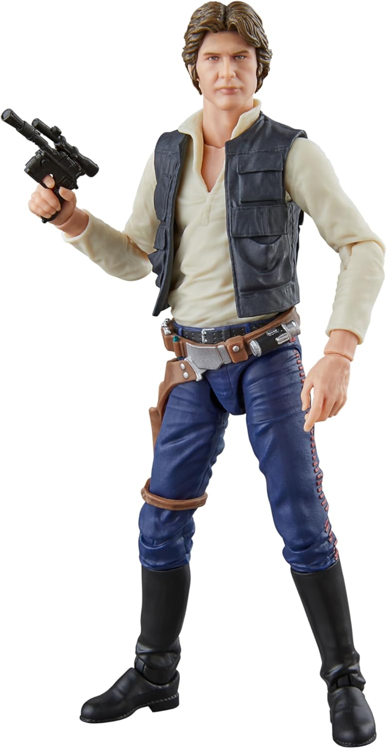 Star Wars The Black Series Han Solo, A New Hope Premium Collectible 6 Inch Action Figure