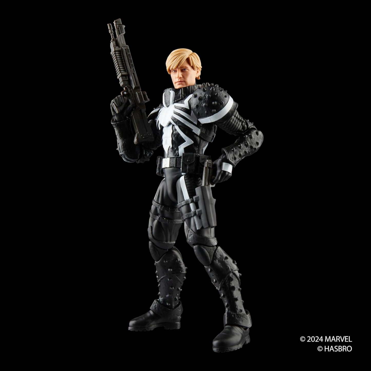Marvel Legends Series Agent Venom (Flash Thompson), Retro Comics Collectible 6-Inch Scale Action Figure