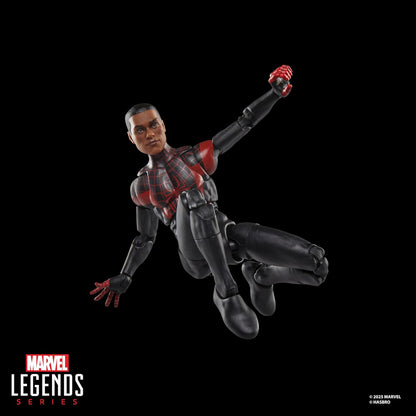 Marvel Legends Series Ultimate Miles Morales, Spider-Man Comics-Inspired Collectible 6-Inch Scale Action Figure with Character-Sized Comic Accessory