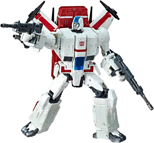 Transformers Toys Generations War for Cybertron Commander WFC-S28 Jetfire Action Figure - Siege Chapter
