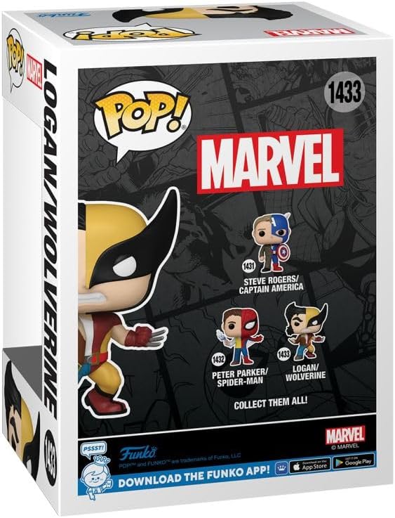 Pop! Marvel: Split - Wolverine/Logan