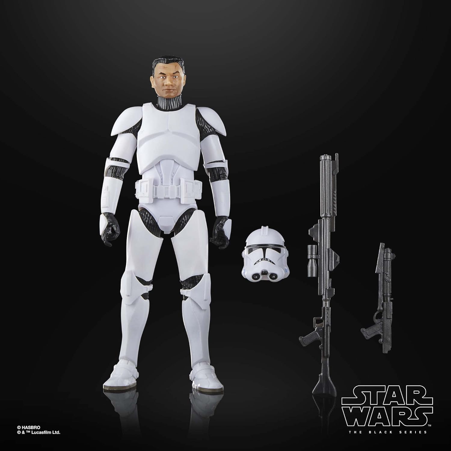 STAR WARS The Black Series Phase II Clone Trooper, The Clone Wars 6-Inch Action Figures, Ages 4 and Up