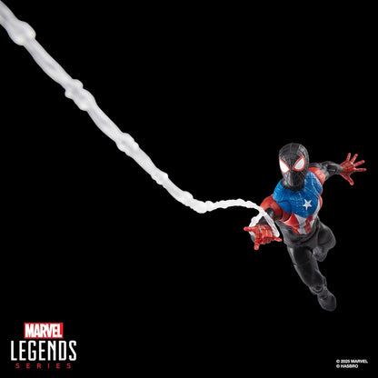 Spider-Man Marvel Legends Series Gamerverse Miles Morales Boricua Suit, 2 Video Game-Inspired Collectible 6 Inch Action Figure