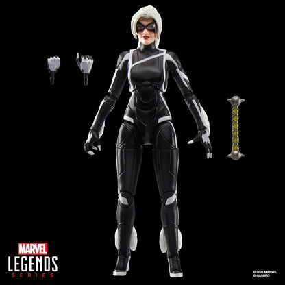 Spider-Man Marvel Legends Series Gamerverse Black Cat Felicia Hardy, 2 Video Game-Inspired Collectible 6 Inch Action Figure