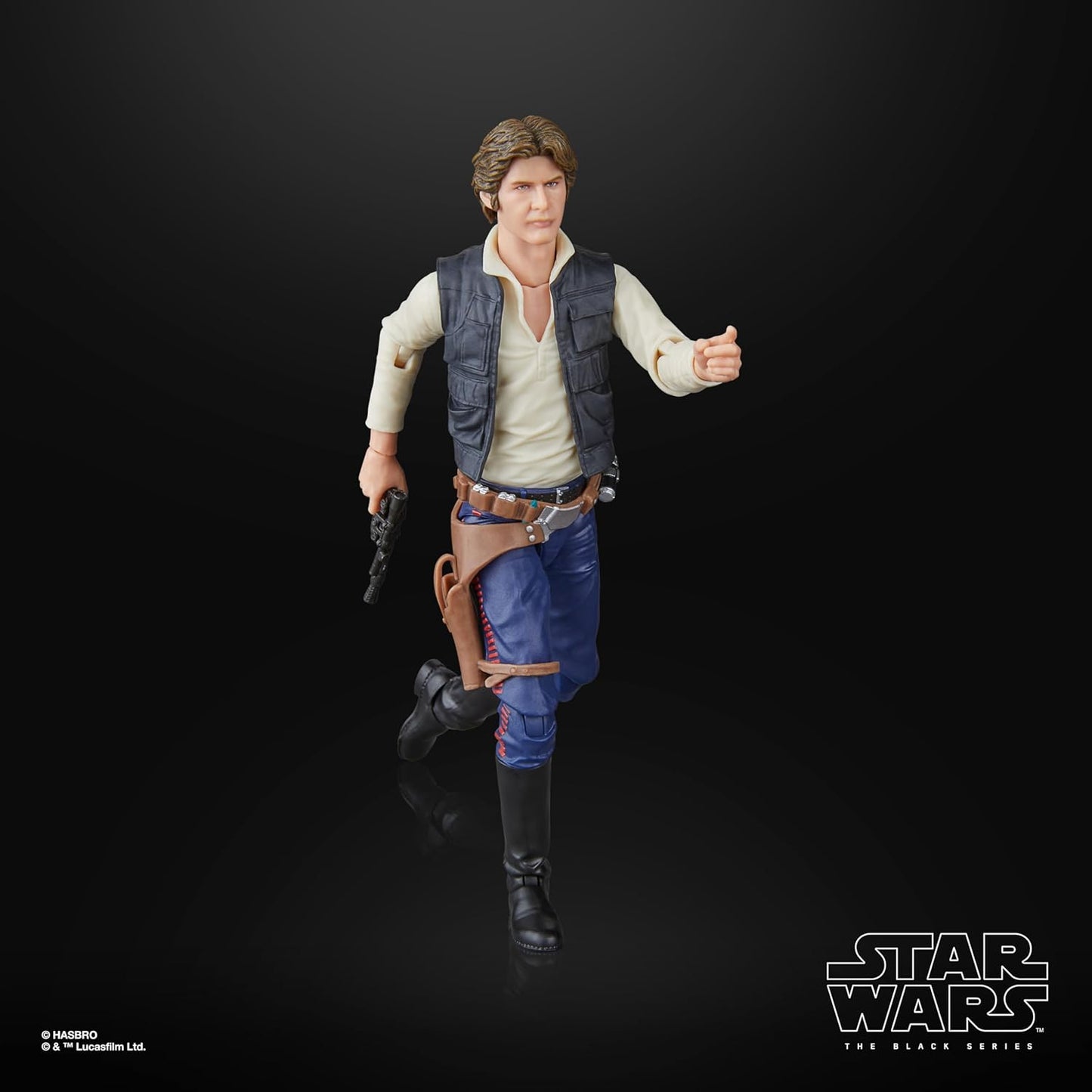 Star Wars The Black Series Han Solo, A New Hope Premium Collectible 6 Inch Action Figure