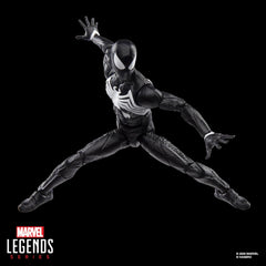 Spider-Man Marvel Legends Series Gamerverse Peter Parker Black Suit, 2 Video Game-Inspired Collectible 6 Inch Action Figure
