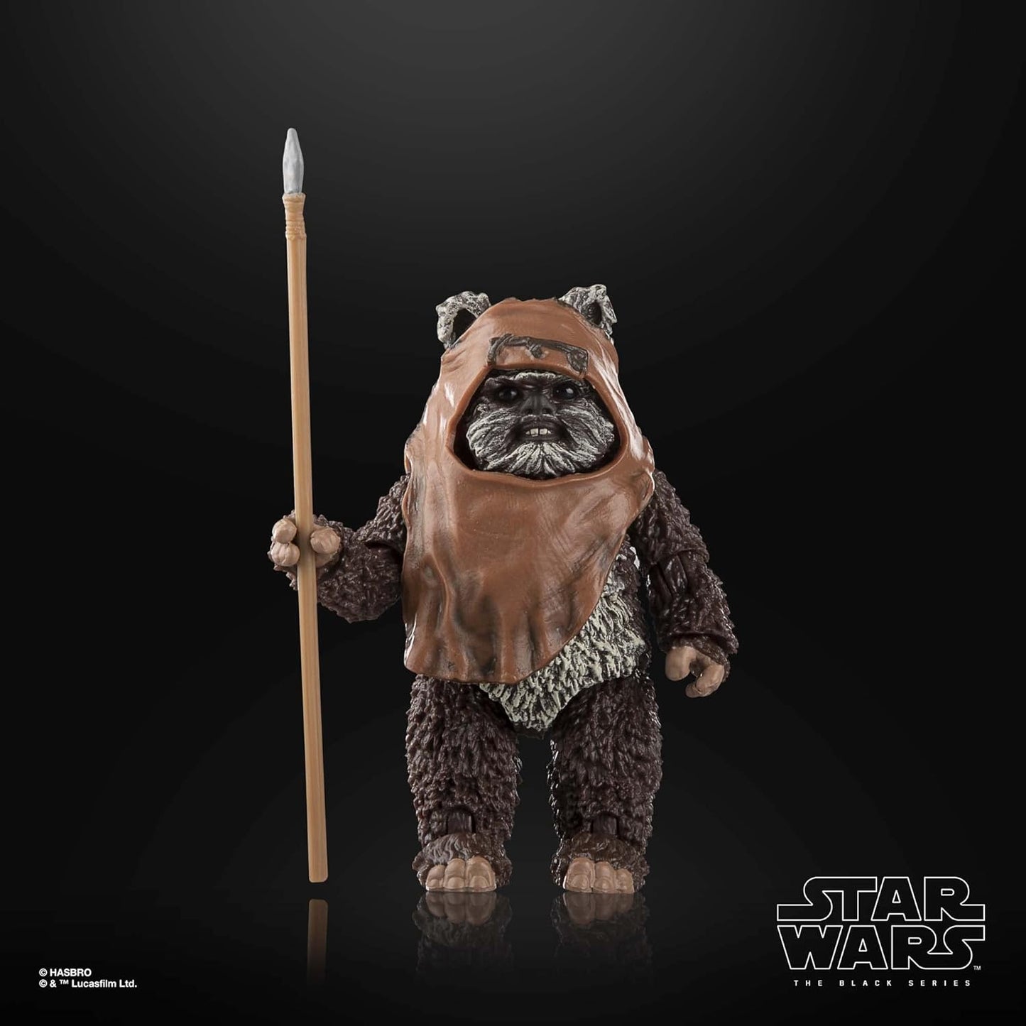 Star Wars The Black Series Wicket W. Warrick, Return of The Jedi 6-Inch Action Figures