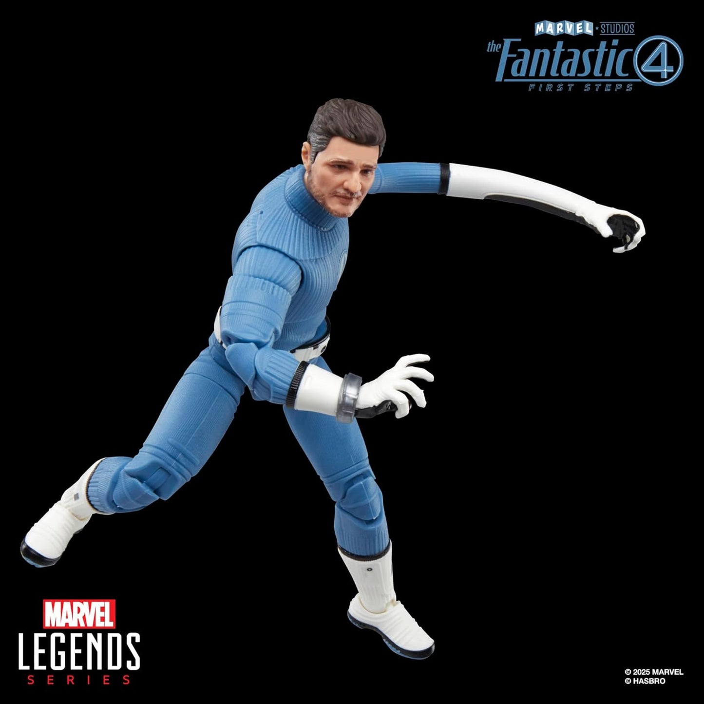 Marvel Legends Series Mister Fantastic, The Fantastic Four: First Steps Movie, Reed Richards Collectible 6 Inch Action Figure