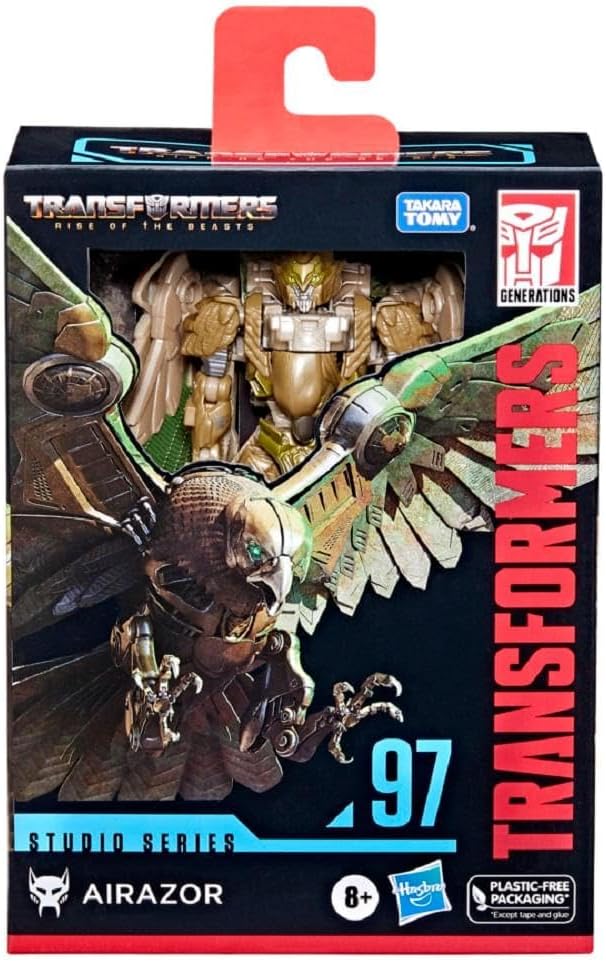 Transformers Studio Series Deluxe Class 97 Airazor Toy, Rise of The Beasts, 4.5-Inch, Action Figure for Boys & Girls Ages 8 and Up
