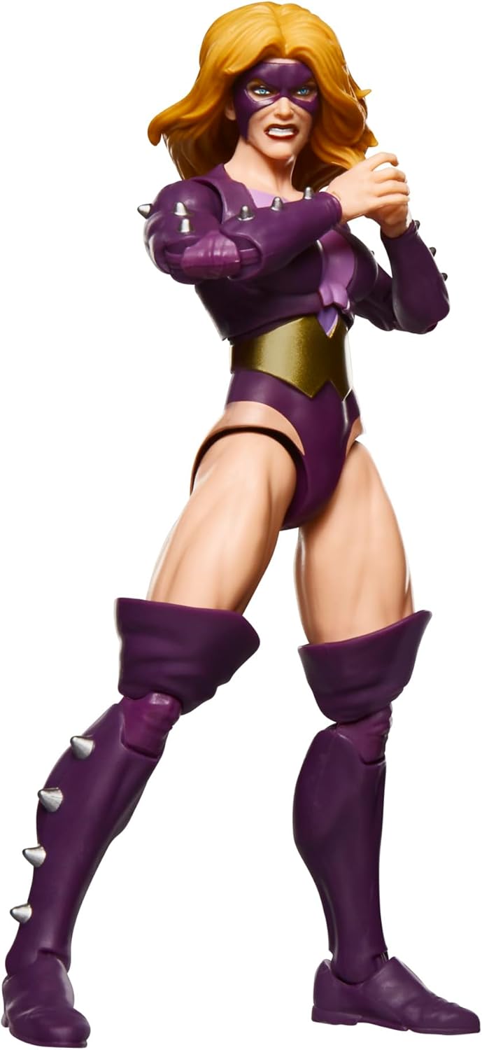 Marvel Legends Series Titania, Retro Super Heroes Secret Wars Comics Collectible 6 Inch Action Figure with Shield