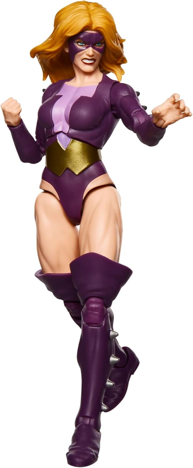 Marvel Legends Series Titania, Retro Super Heroes Secret Wars Comics Collectible 6 Inch Action Figure with Shield
