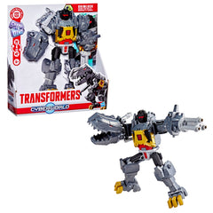 Transformers Cyberworld Grimlock Chomp & Battle 9-Inch Action Figure