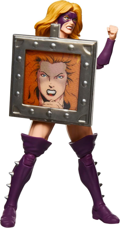 Marvel Legends Series Titania, Retro Super Heroes Secret Wars Comics Collectible 6 Inch Action Figure with Shield