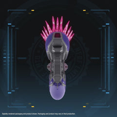 Nerf LMTD Halo Needler Dart-Firing Blaster, Light-Up Needles, 10-Dart Rotating Drum, 10 Elite Darts, Game Card with in-Game Content