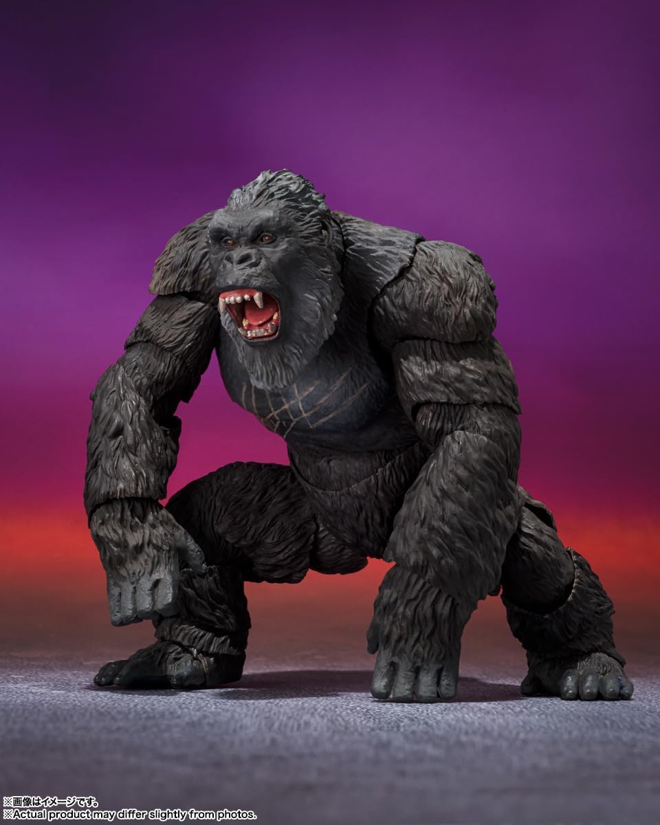TAMASHII NATIONS - Godzilla x Kong: The New Empire - Kong from Godzilla x Kong: The New Empire (2024) S.H.MonsterArts Action Figure