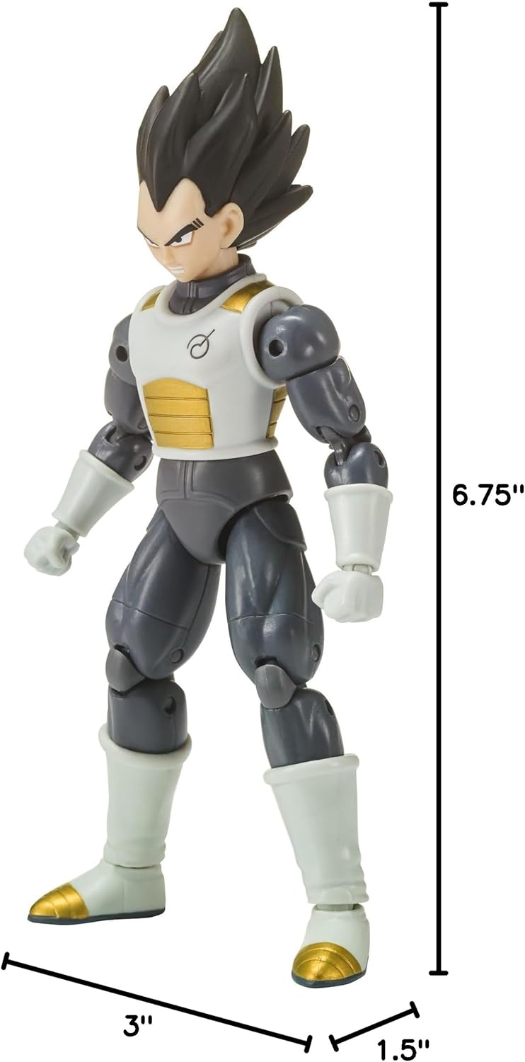 Dragon Stars Series - Dragon Ball Super - Vegeta Figure (Series 7), 6.5" Action Figure