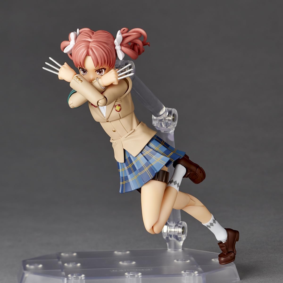 A Certain Scientific Railgun Kuroko Shirai Winter Version Revoltech Amazing Yamaguchi Action Figure
