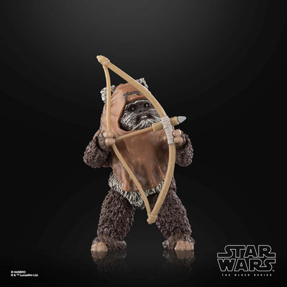 Star Wars The Black Series Wicket W. Warrick, Return of The Jedi 6-Inch Action Figures