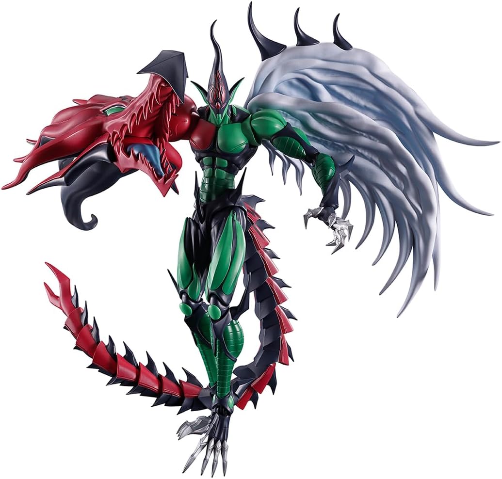 TAMASHII NATIONS - Yu-Gi-Oh! GX - Elemental Hero Flame Wingman, Bandai Spirits S.H.MonsterArts Action Figure