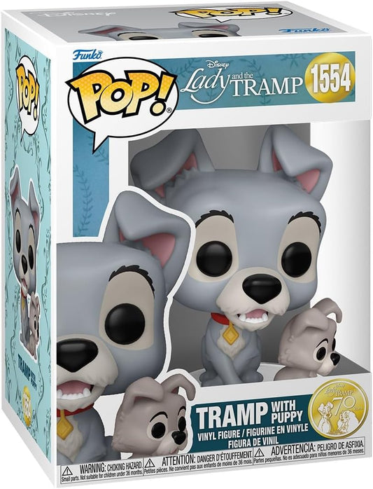 Pop! Disney: Lady and The Tramp - Tramp with Puppy
