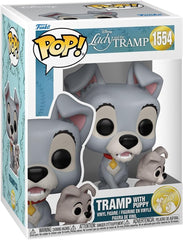 Pop! Disney: Lady and The Tramp - Tramp with Puppy