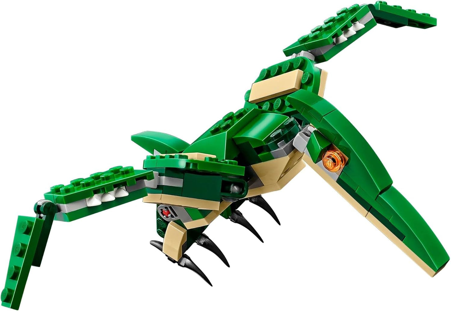LEGO Creator 3 in 1 Mighty Dinosaur Toy, Transforms from T. rex to Triceratops to Pterodactyl Dinosaur Figures