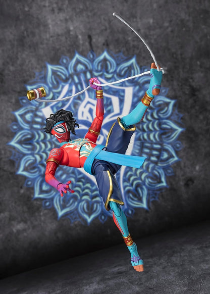 TAMASHII NATIONS - Spider-Man: Across The Spider-Verse - Spider-Man India, Bandai Spirits S.H.Figuarts Action Figure