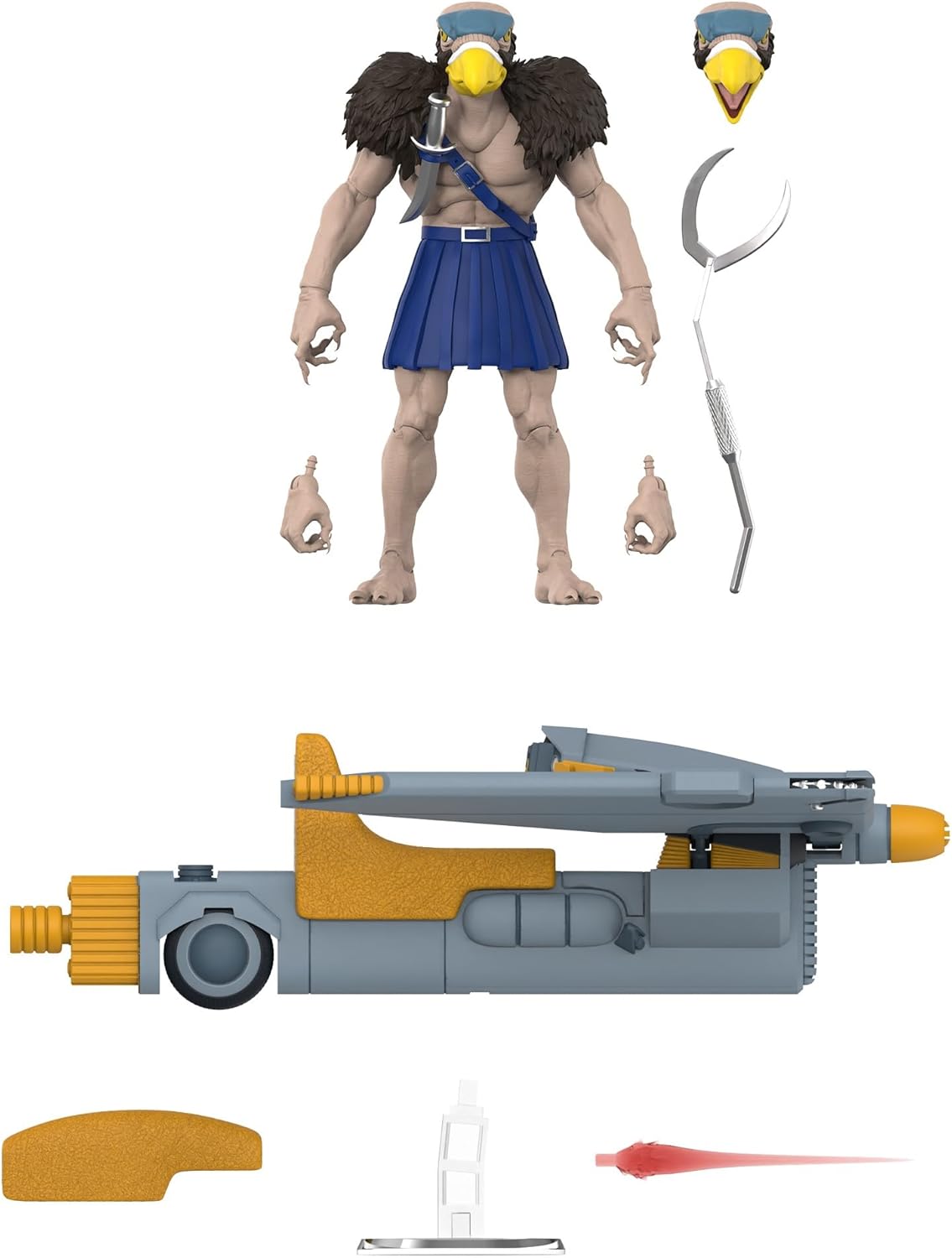 ThunderCats Deluxe Vultureman (Toy Colors) 7-Inch Action Figure