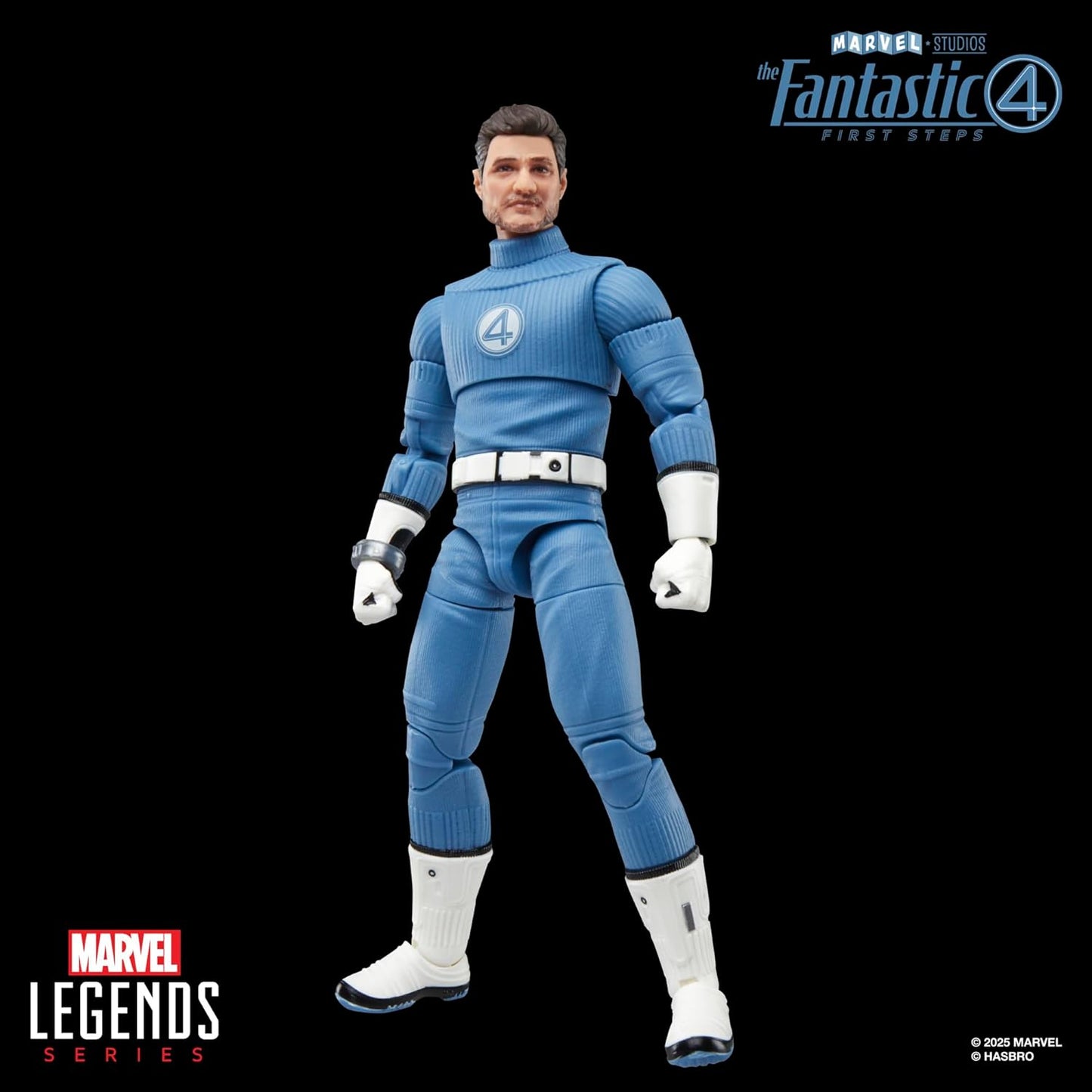 Marvel Legends Series Mister Fantastic, The Fantastic Four: First Steps Movie, Reed Richards Collectible 6 Inch Action Figure