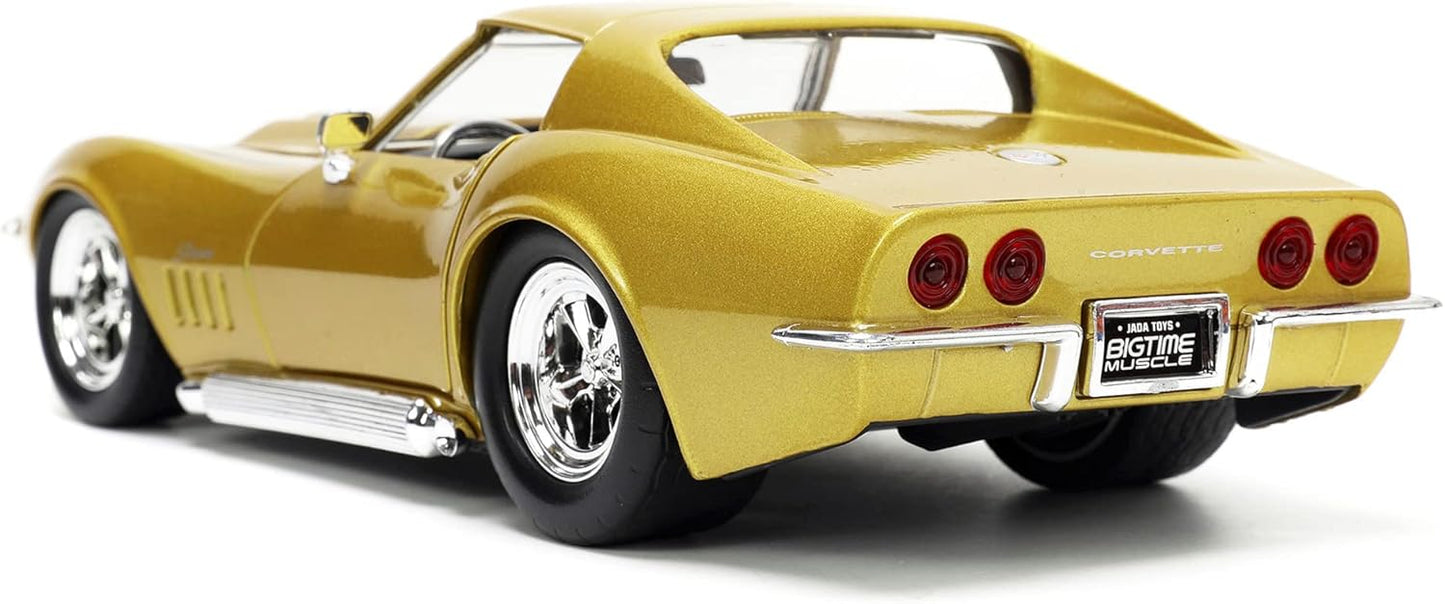 Big Time Muscle 1:24 1969 Chevy Corvette Stingray ZL-1 Die-cast Car
