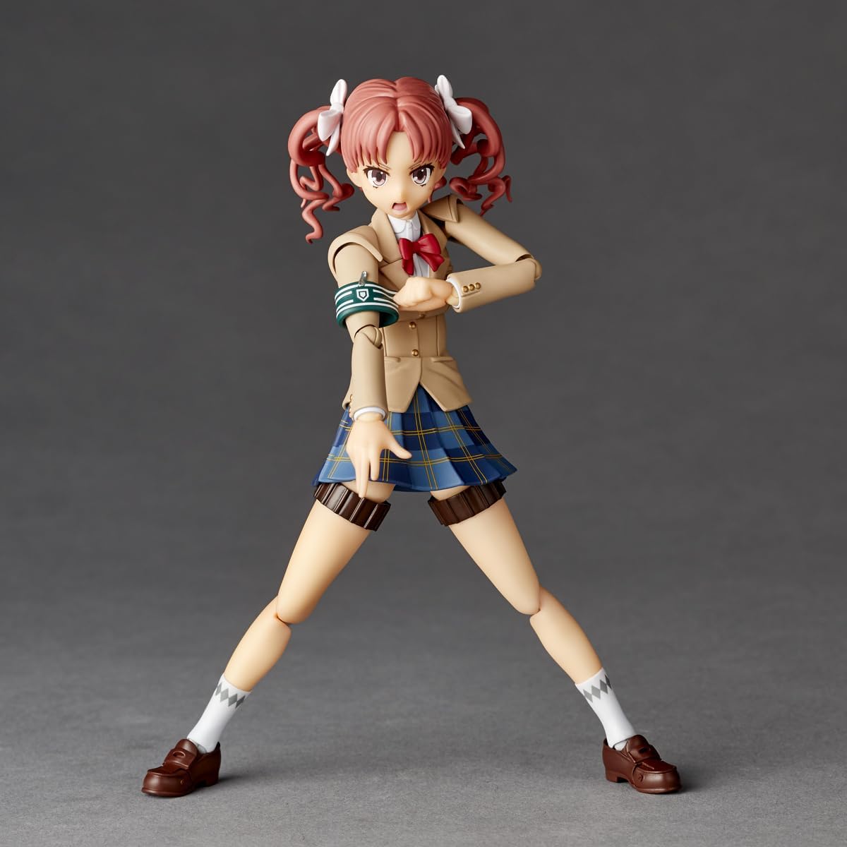 A Certain Scientific Railgun Kuroko Shirai Winter Version Revoltech Amazing Yamaguchi Action Figure