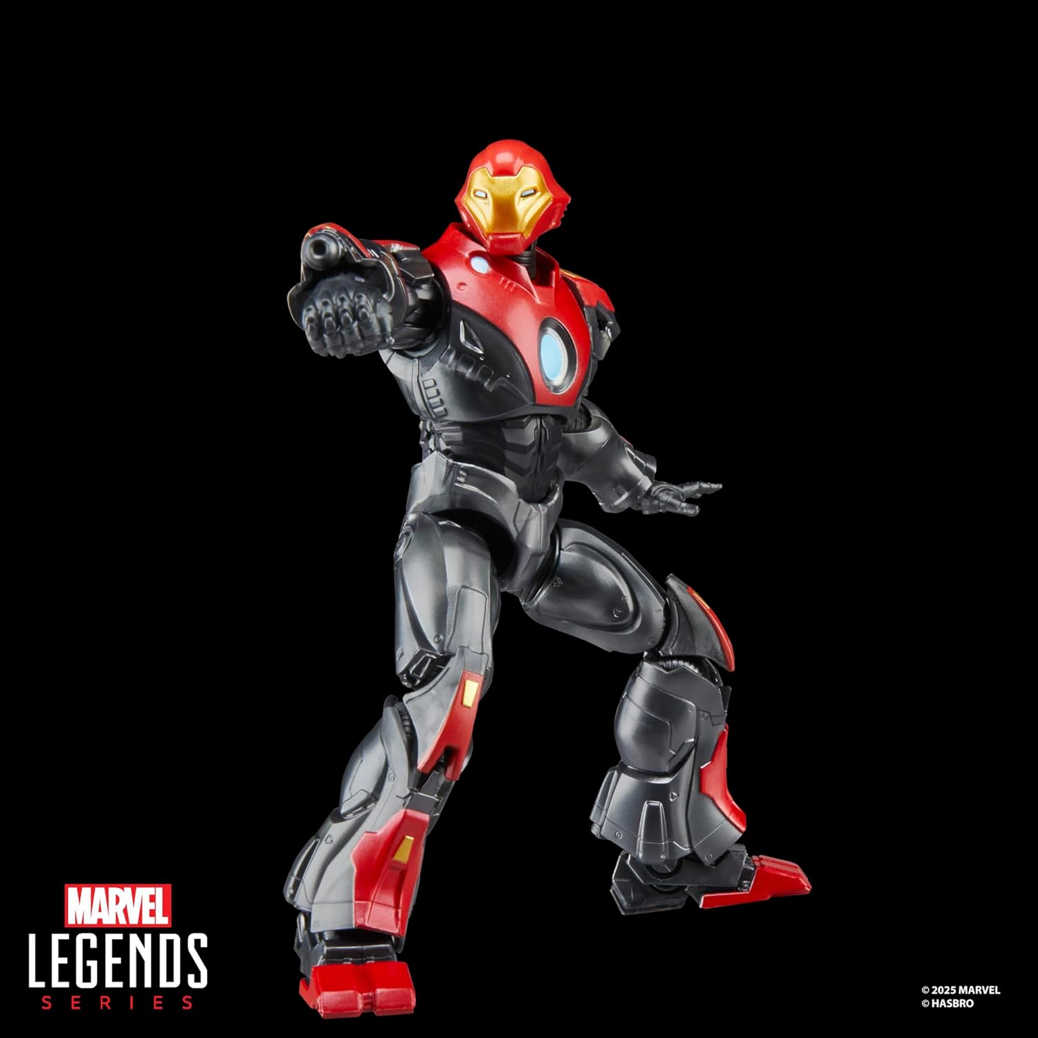 Marvel Legends Series Ultimate Iron Man, Comics-Inspired Collectible 6-Inch Scale Action Figure with Character-Sized Comic Accessory
