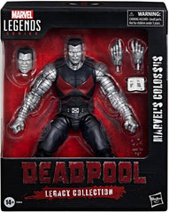 Marvel Legends Series Colossus, Deadpool Legacy Collection Deluxe Collectible 6 Inch Action Figure