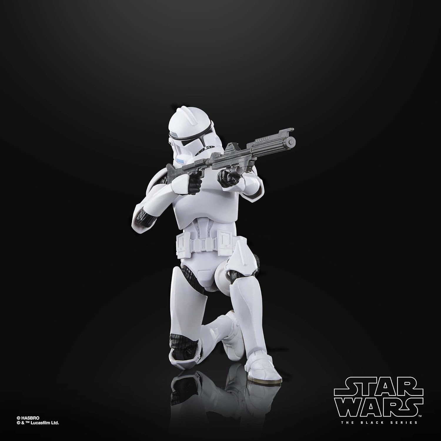 STAR WARS The Black Series Phase II Clone Trooper, The Clone Wars 6-Inch Action Figures, Ages 4 and Up