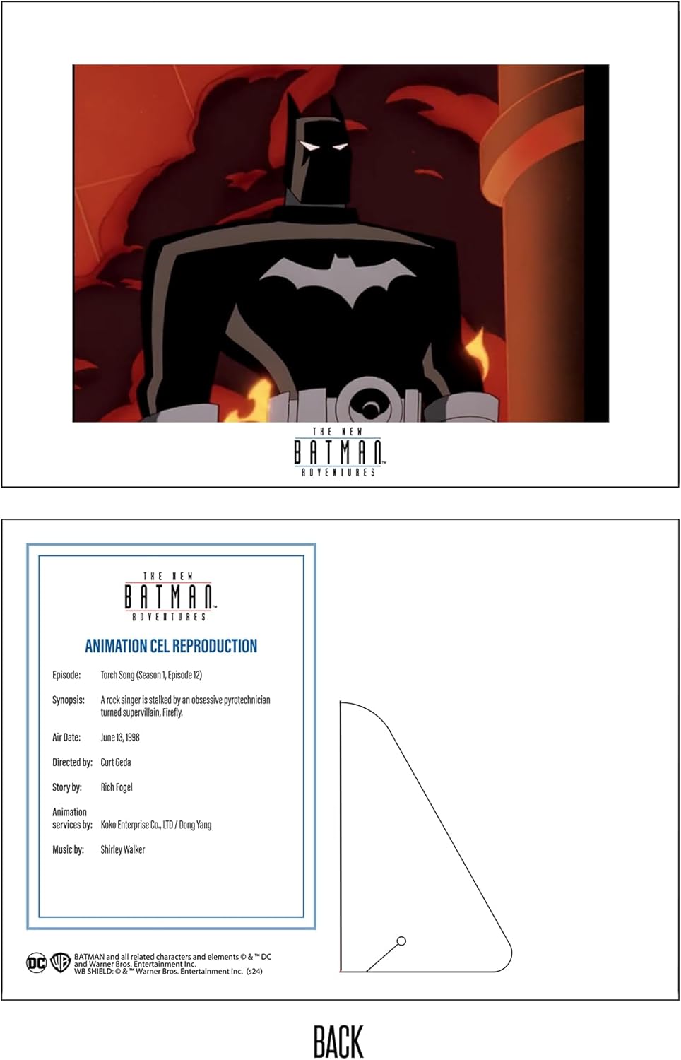 McFarlane Toys - The New Batman Adventures Batman (Anti-Fire Suit) 6in Scale Figure