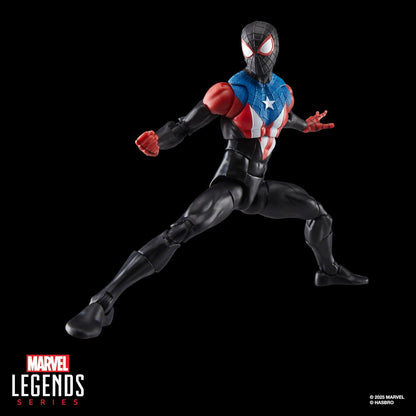 Spider-Man Marvel Legends Series Gamerverse Miles Morales Boricua Suit, 2 Video Game-Inspired Collectible 6 Inch Action Figure