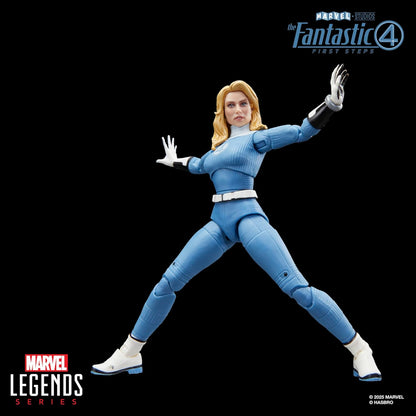 Marvel Legends Series Invisible Woman, The Fantastic Four: First Steps Sue Storm Movie Collectible 6 Inch Action Figure
