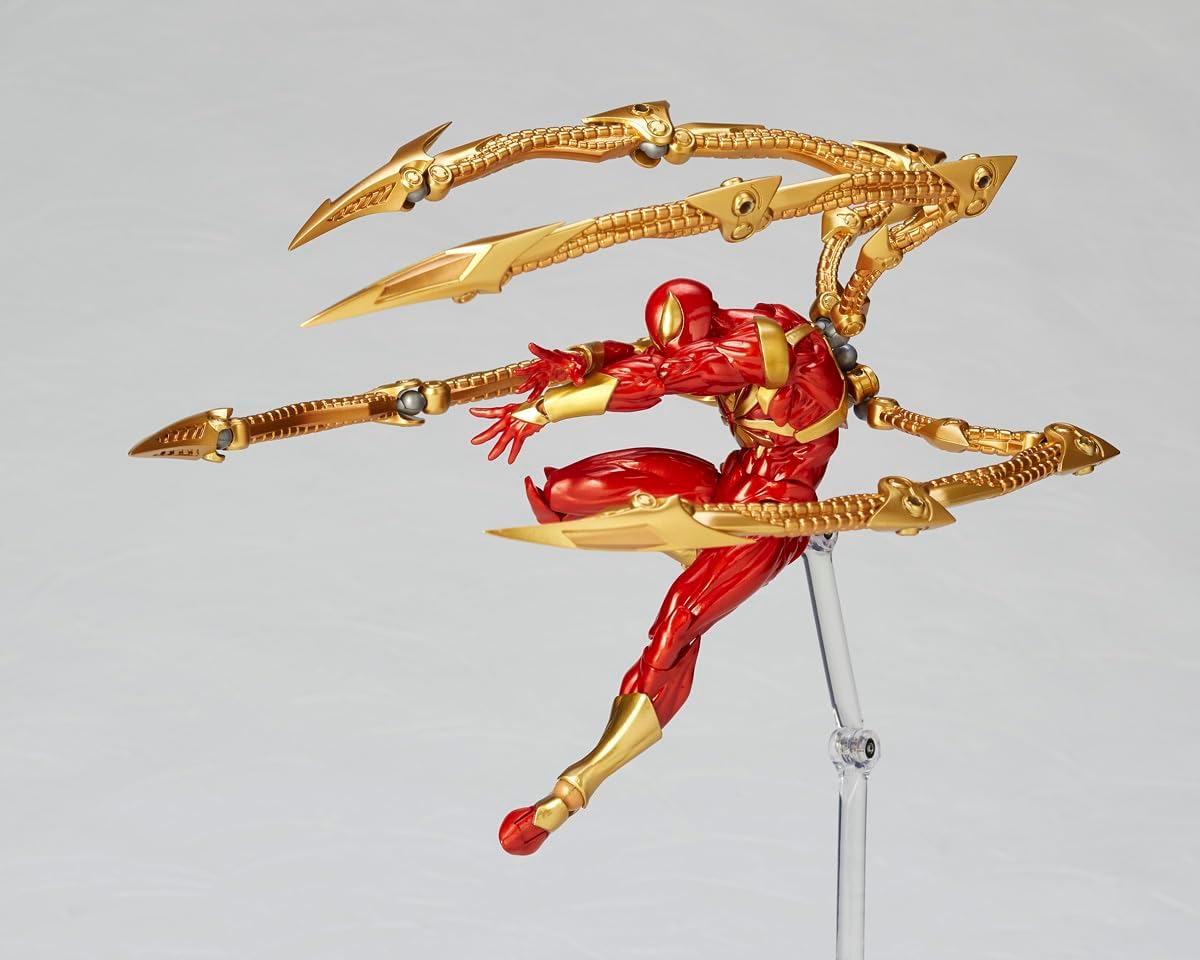 Marvel Iron Spider Revoltech Amazing Yamaguchi Action Figure