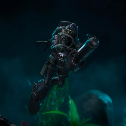 G.I. Joe Classified Series 60th Anniversary Action Sailor - Recon Dive Action Figure with 17 Accessories