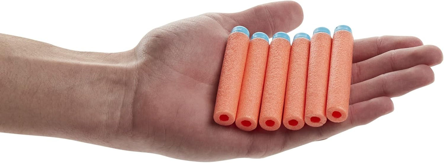 Nerf Fortnite 6-SH Dart Blaster - Camo Pulse Wrap, Hammer Action Priming, 6-Dart Rotating Drum, Includes 6 Official Elite Darts