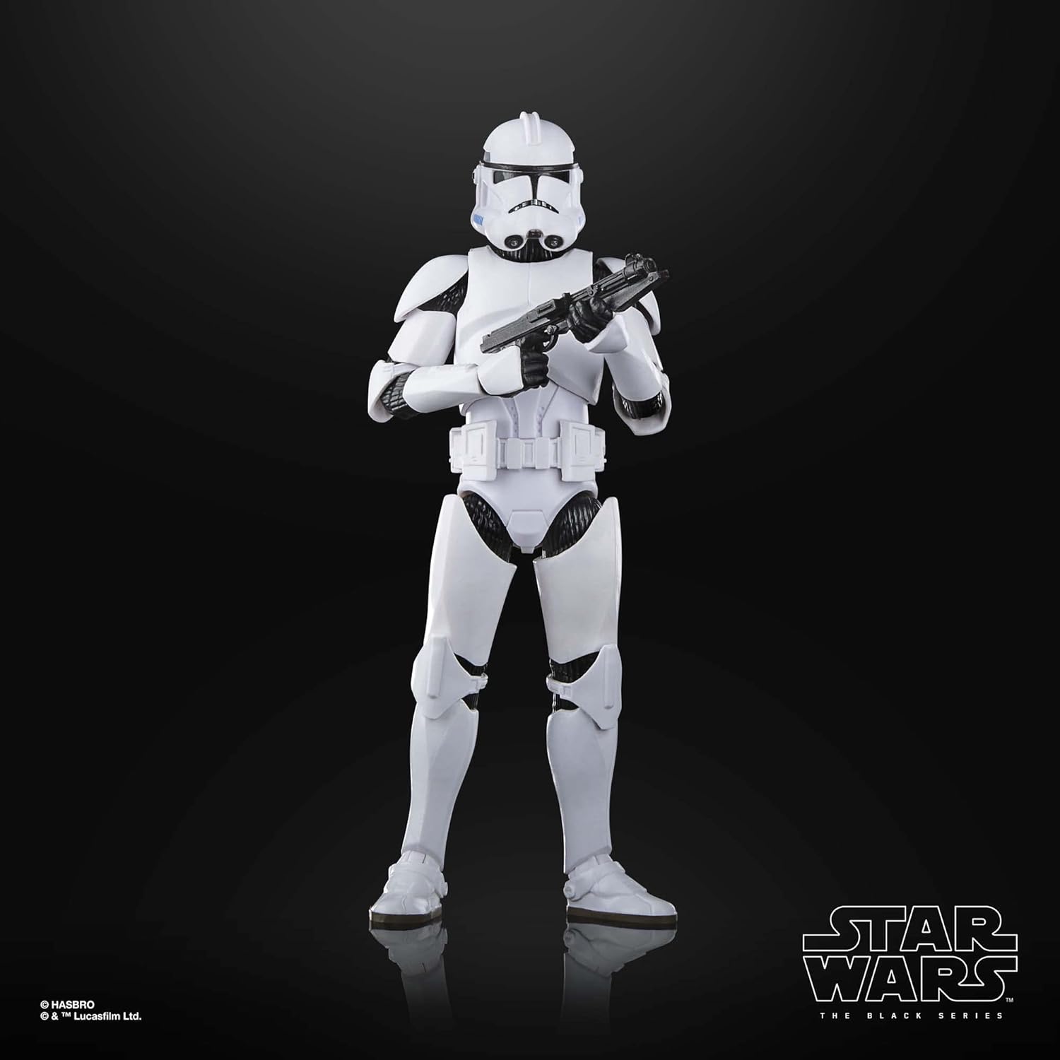 STAR WARS The Black Series Phase II Clone Trooper, The Clone Wars 6-Inch Action Figures, Ages 4 and Up