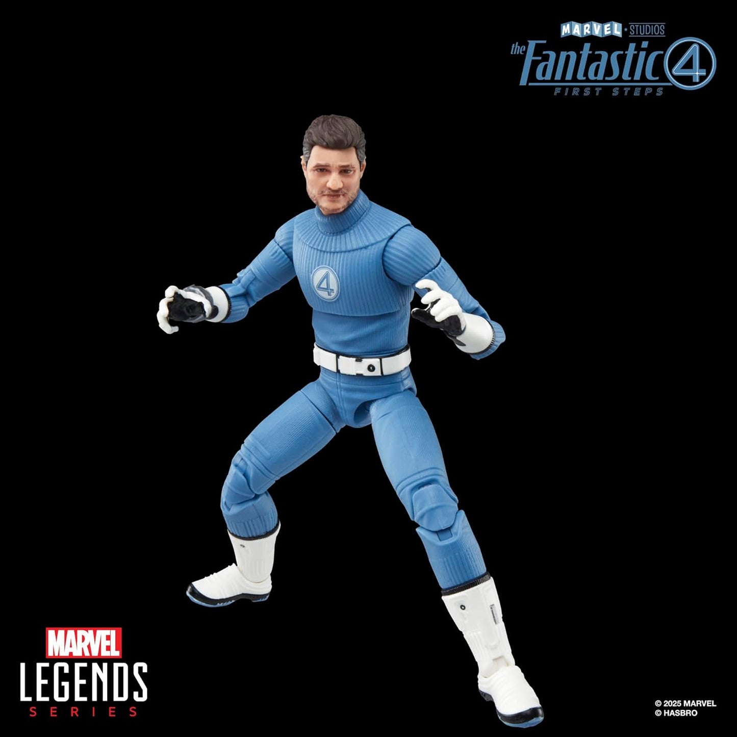 Marvel Legends Series Mister Fantastic, The Fantastic Four: First Steps Movie, Reed Richards Collectible 6 Inch Action Figure