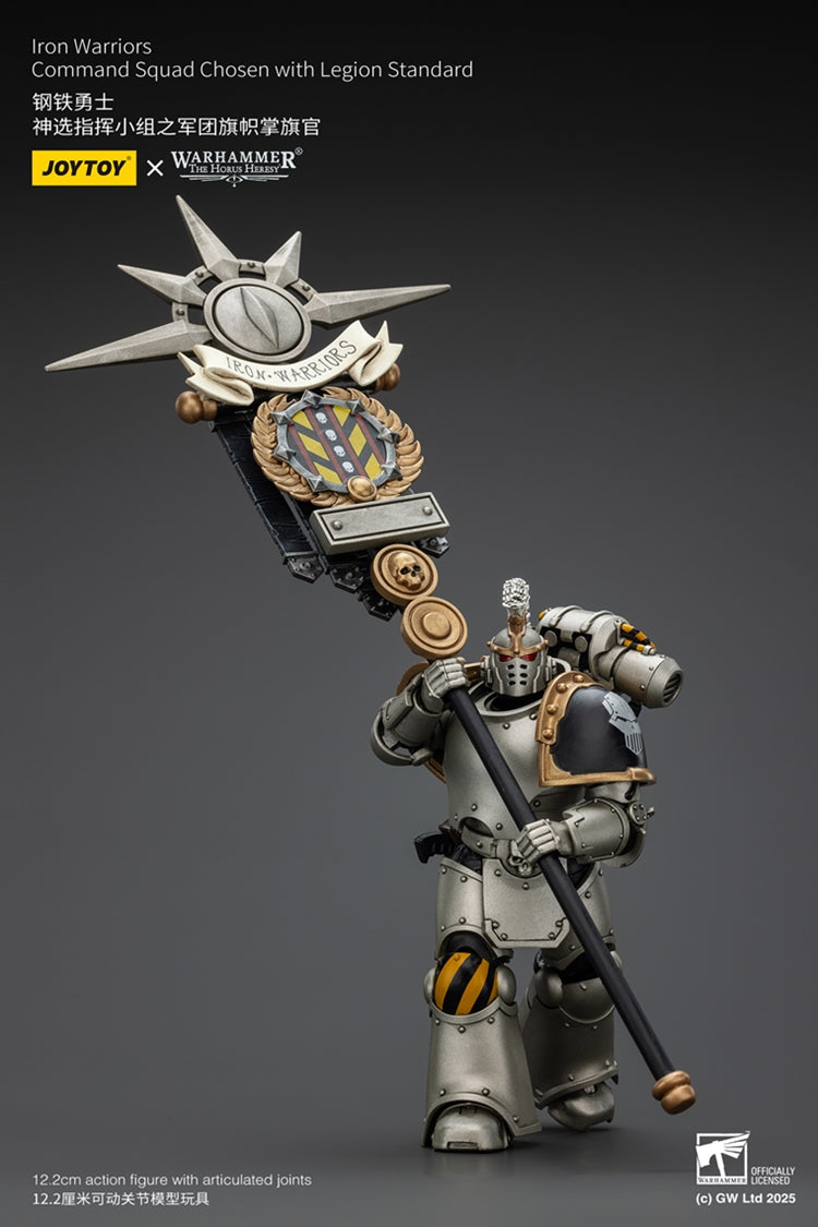 Warhammer The Horus Heresy Iron Warrior Command Squad 1:18 Scale Action Figure