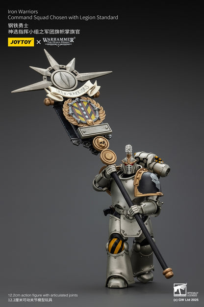 Warhammer The Horus Heresy Iron Warrior Command Squad 1:18 Scale Action Figure